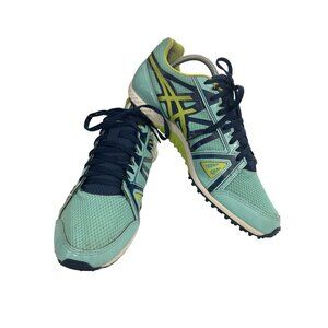 Asics g559y Hyper Rocketgirl Womens Size 9.5 Teal cross country Shoes no spikes